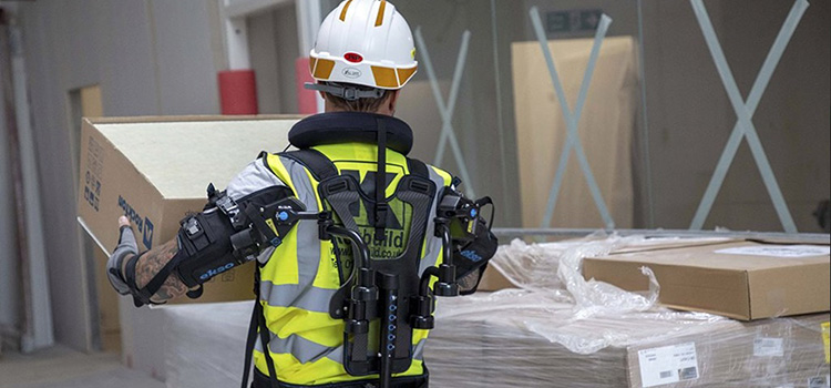 New robotic exoskeleton vest trialled on-site